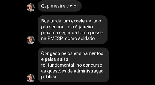 DEPOIMENTO CURSO PREPARATÓRIO GCM